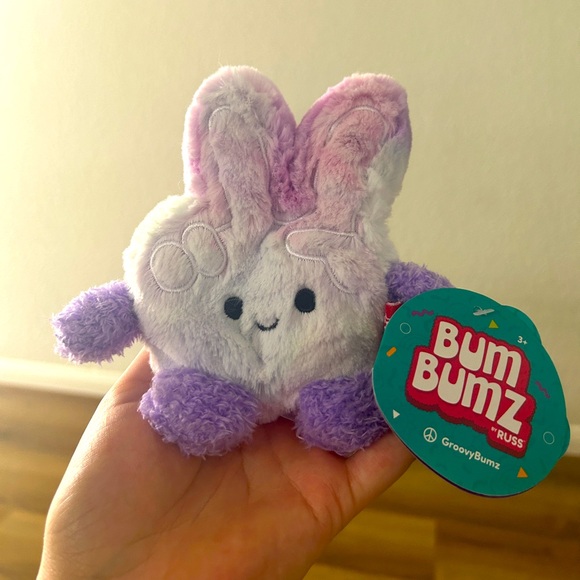BumBumz by RUSS – PeaceHandBumz Plush – GroovyBumz Series, Mini – NWT - Picture 1 of 6
